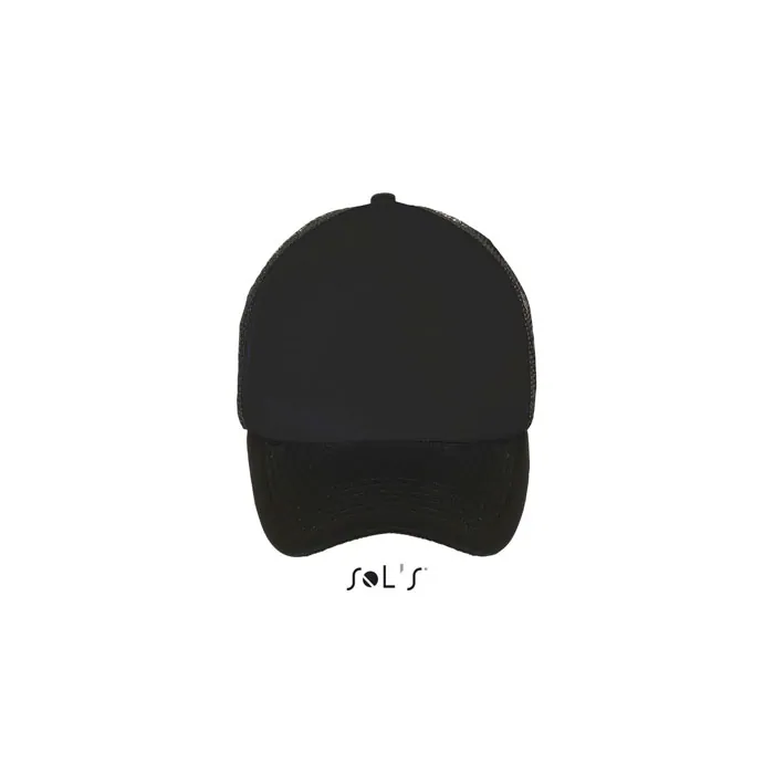 Șapcă unisex BUBBLE — culoarea Negru, față