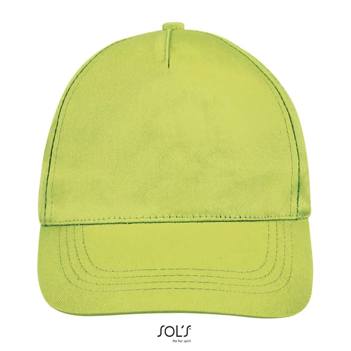 Șapcă unisex BUZZ — culoarea Verde măr, față