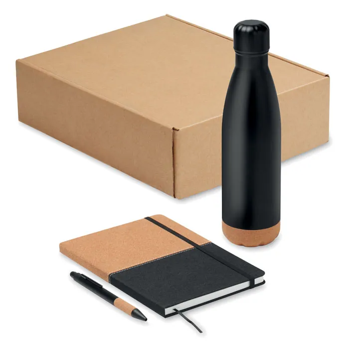 Set de scris CADEAU — culoarea Negru, față