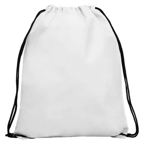 Rucsac cu șnur Calao — culoarea Alb, imagine produs