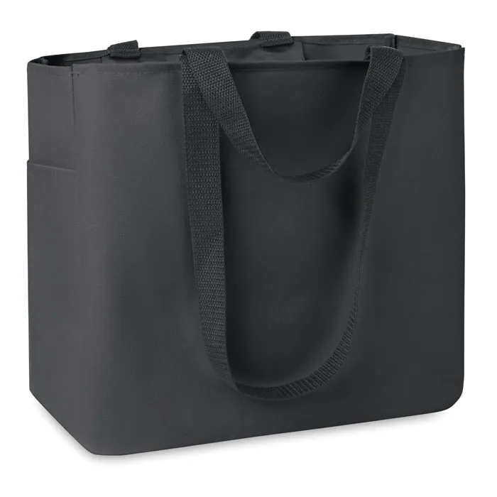 Sacoșă mare CAMDEN — culoarea Negru, față