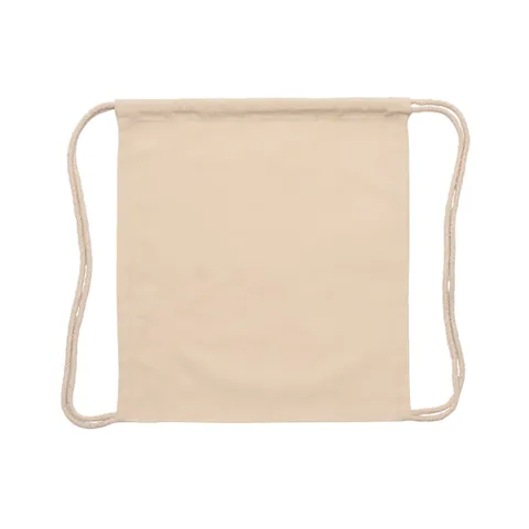 Rucsac cu șnur Canea — culoarea Natural, imagine produs