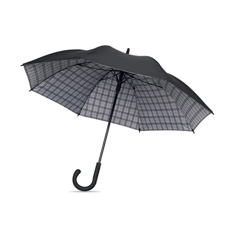 Umbrelă rezistentă la vânt CANOVA — culoarea Negru, față
