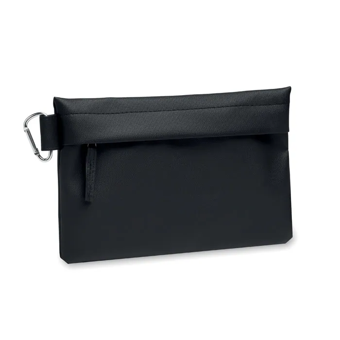 Săculeț de călătorie CARRY — culoarea Negru, față