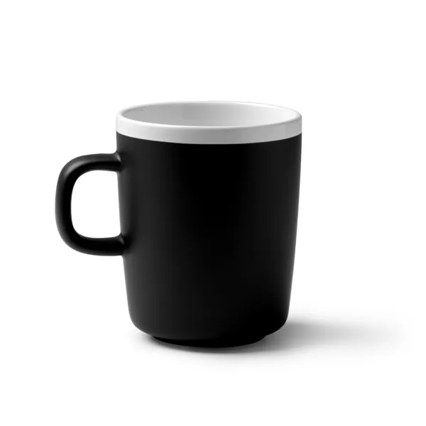 Cană ceramică Cartux — culoarea Negru, imagine produs