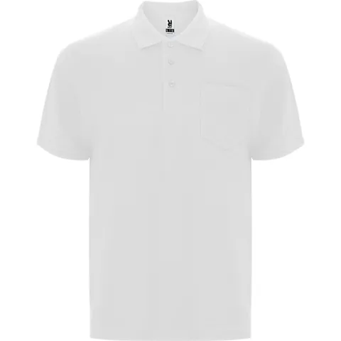 Tricou polo bărbați Centauro Premium — culoarea Alb, imagine produs