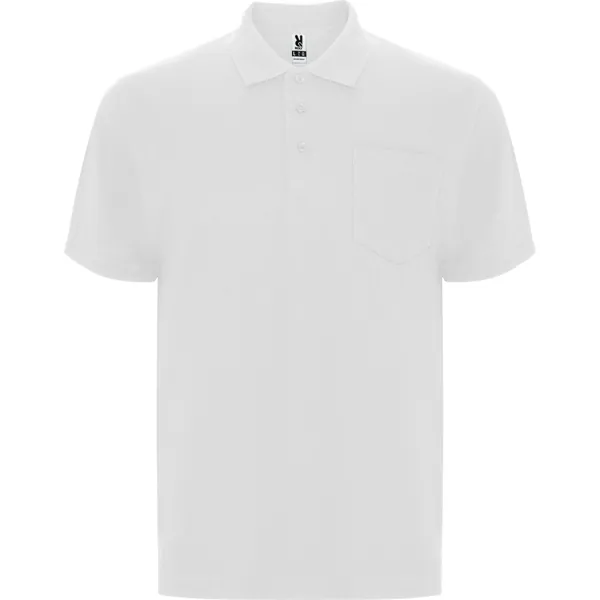 Tricou polo bărbați Centauro Premium — culoarea Alb, imagine produs