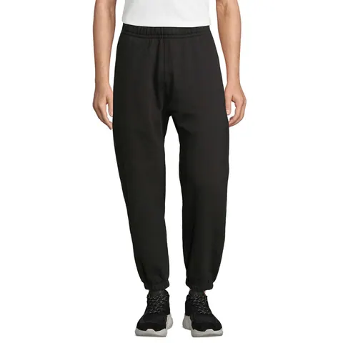 Pantaloni unisex CENTURY — culoarea Negru, față