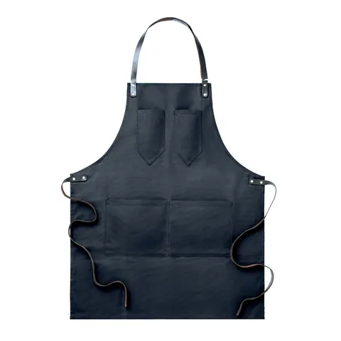 Șorț CHEF — culoarea Negru, față