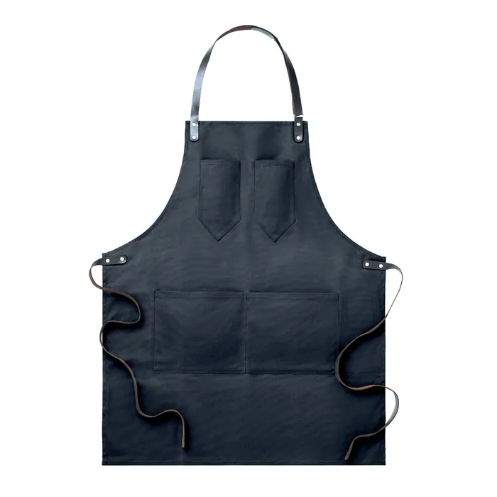 Șorț CHEF — culoarea Negru, față