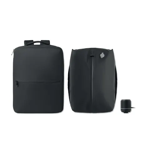 Rucsac CITYFLOW — culoarea Negru, față
