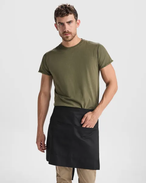 Șorț unisex Classic — culoarea Negru, imagine produs
