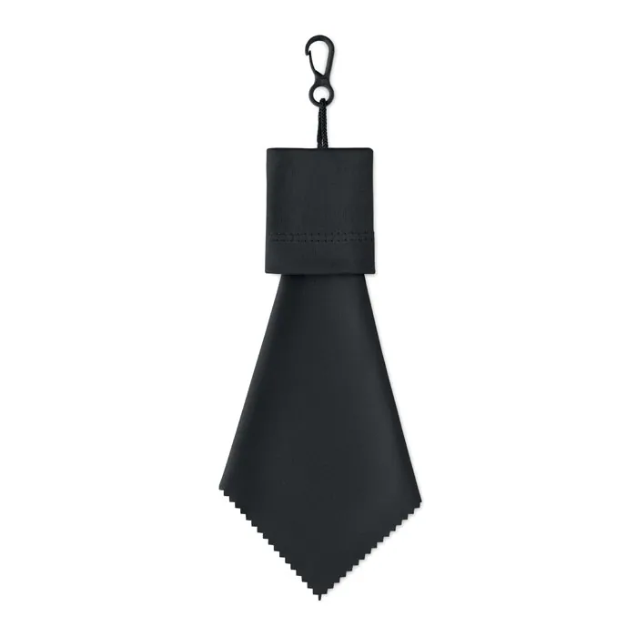 Lavetă RPET CLEAR — culoarea Negru, față