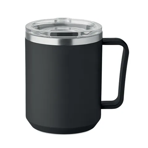 Cană COCOA — culoarea Negru, față