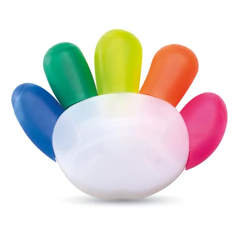 Evidențiator COLORE — culoarea Multicolor, față