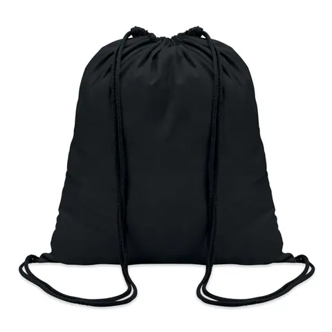 Sacoșă COLORED — culoarea Negru, față
