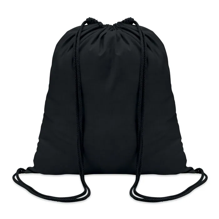 Sacoșă COLORED — culoarea Negru, față