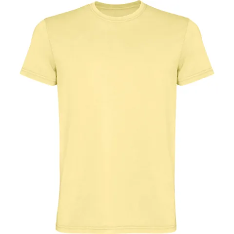Tricou bărbați Corgi — culoarea Galben pastel spălat, imagine produs