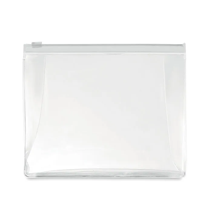 Husă COSMOBAG — culoarea Alb transparent, față