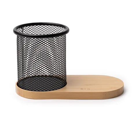Încărcător wireless Costelo — culoarea Natural, imagine produs