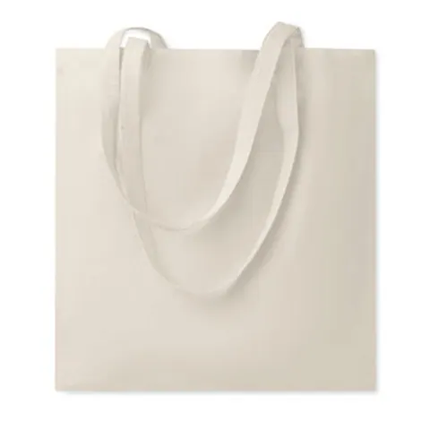 Geantă tote COTTONEL — culoarea Bej, față