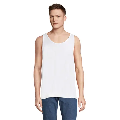 Tricou unisex CRUSADER TT — culoarea Alb, față