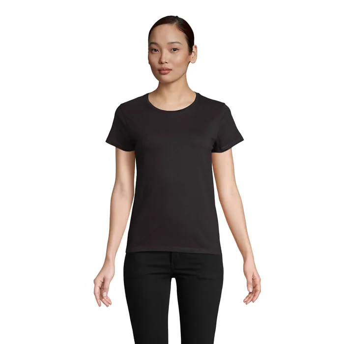 Tricou damă CRUSADER — culoarea Negru intens, față