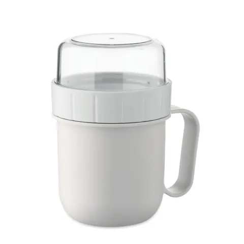 Pahar CUP ON GO — culoarea Alb, față