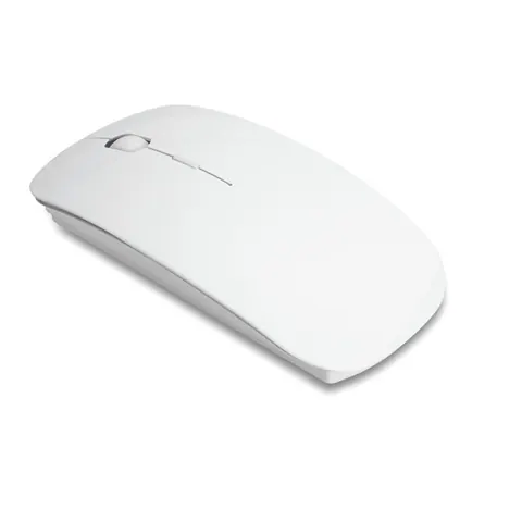 Mouse CURVY — culoarea Alb, față