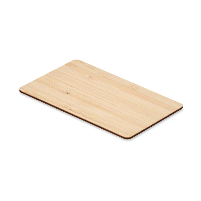Card de blocare RFID CUSTOS — culoarea Lemn, față