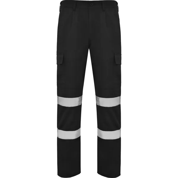 Pantaloni reflectorizanți bărbați Daily Hv — culoarea Negru, imagine produs
