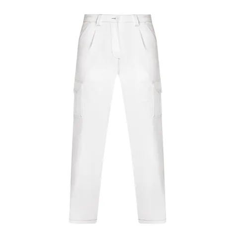 Pantaloni de lucru bărbați Daily Stretch — culoarea Alb, imagine produs