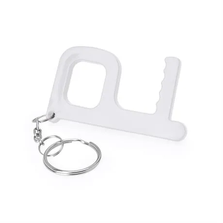 Breloc multifuncțional Dalton — culoarea Alb, imagine produs