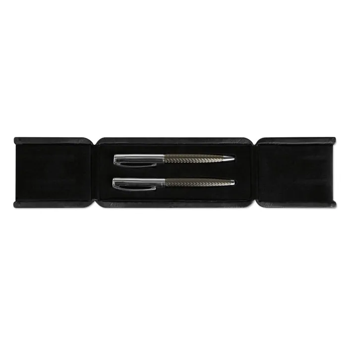 Set de scris DERRICK — culoarea Titan, față