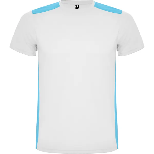 Tricou sport bărbați Detroit — culoarea Alb / Turcoaz, imagine produs