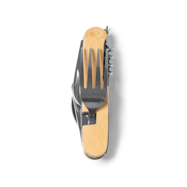 Set tacâmuri Diyon — culoarea Natural, imagine produs