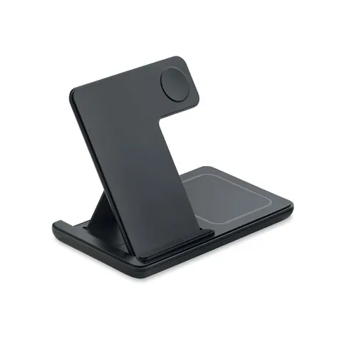 Încărcător multifuncțional DOCK3 — culoarea Negru, față