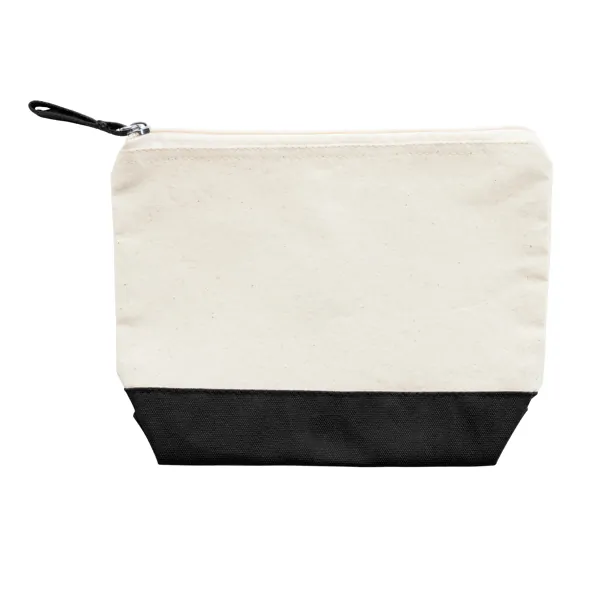 Geantă cosmetice Doel — culoarea Natural / Negru, imagine produs