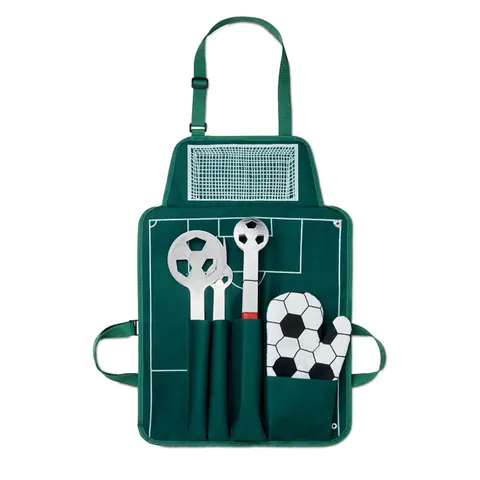 Set BBQ DONAU BALLY — culoarea Verde, față