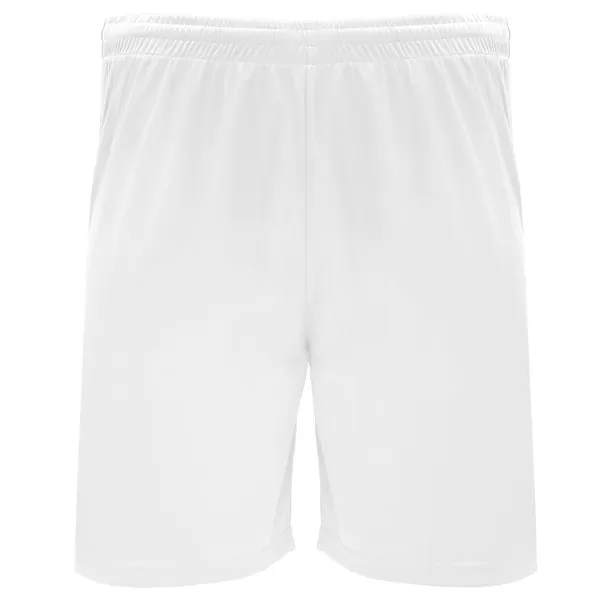 Pantaloni scurți sport bărbați Dortmund — culoarea Alb, imagine produs