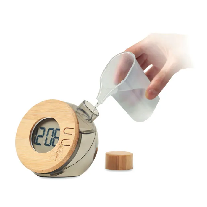 Ceas DROPPY LUX — culoarea Gri transparent, față