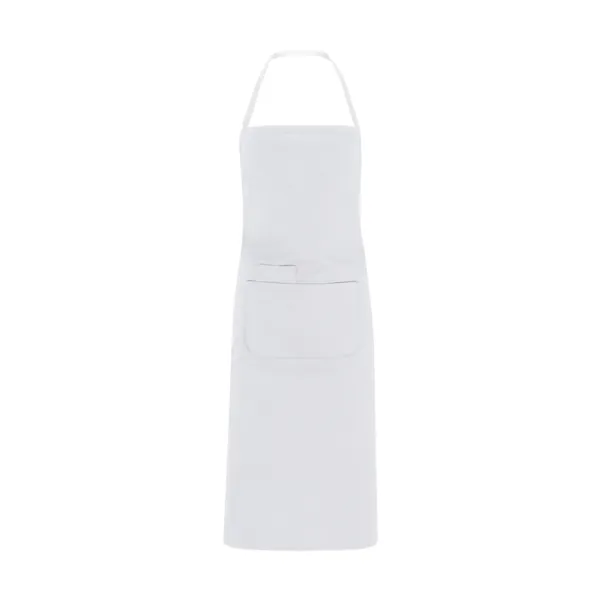 Șorț unisex Ducasse — culoarea Alb, imagine produs