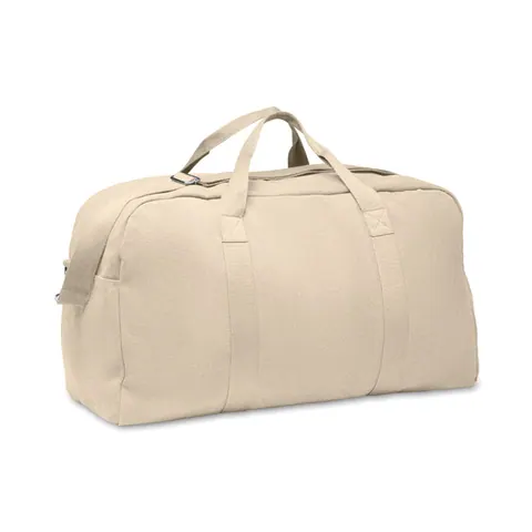 Geantă de weekend DUFFAS — culoarea Bej, față