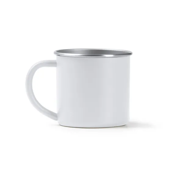 Cană termică Dunas — culoarea Alb, imagine produs