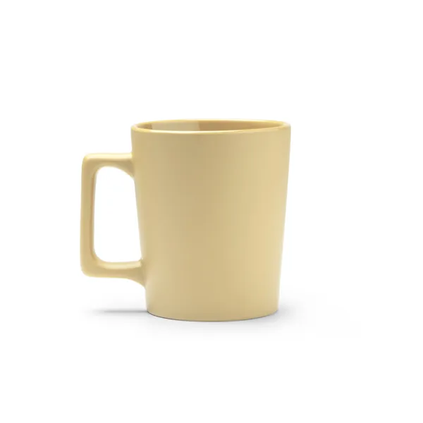 Cană ceramică Dunlok — culoarea Bej, imagine produs