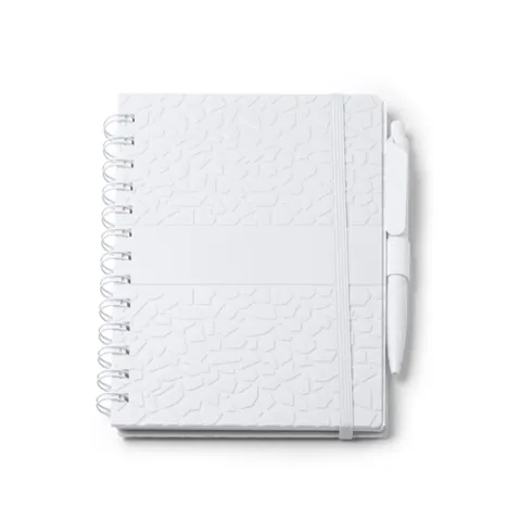 Agendă Duran — culoarea Alb, imagine produs