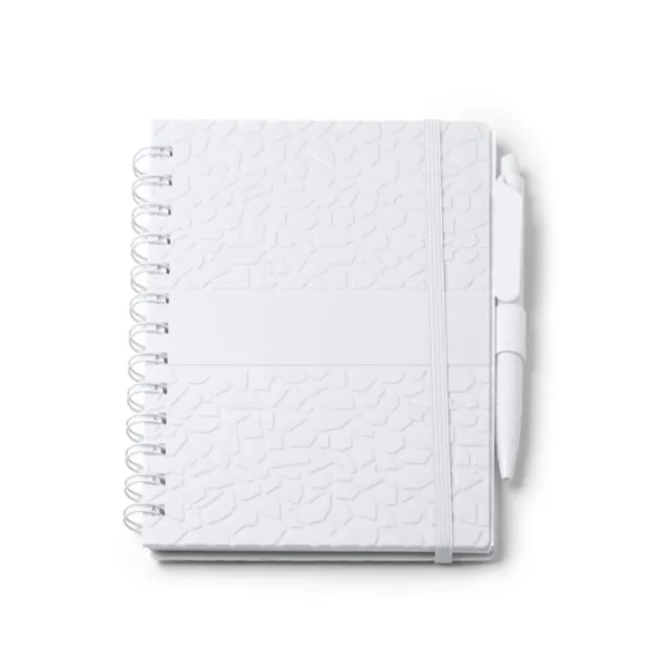 Agendă Duran — culoarea Alb, imagine produs