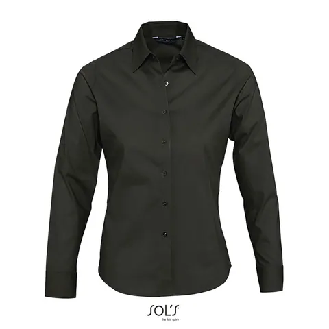 Cămașă damă EDEN — culoarea Negru, față