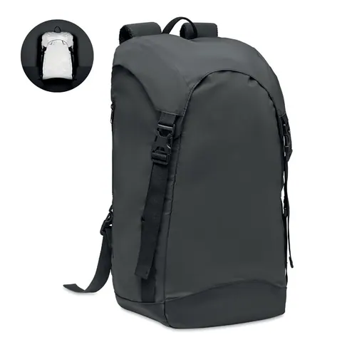 Rucsac EIGER — culoarea Negru, față