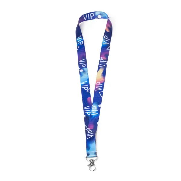 Lanyard Elvis — culoarea Alb, imagine produs